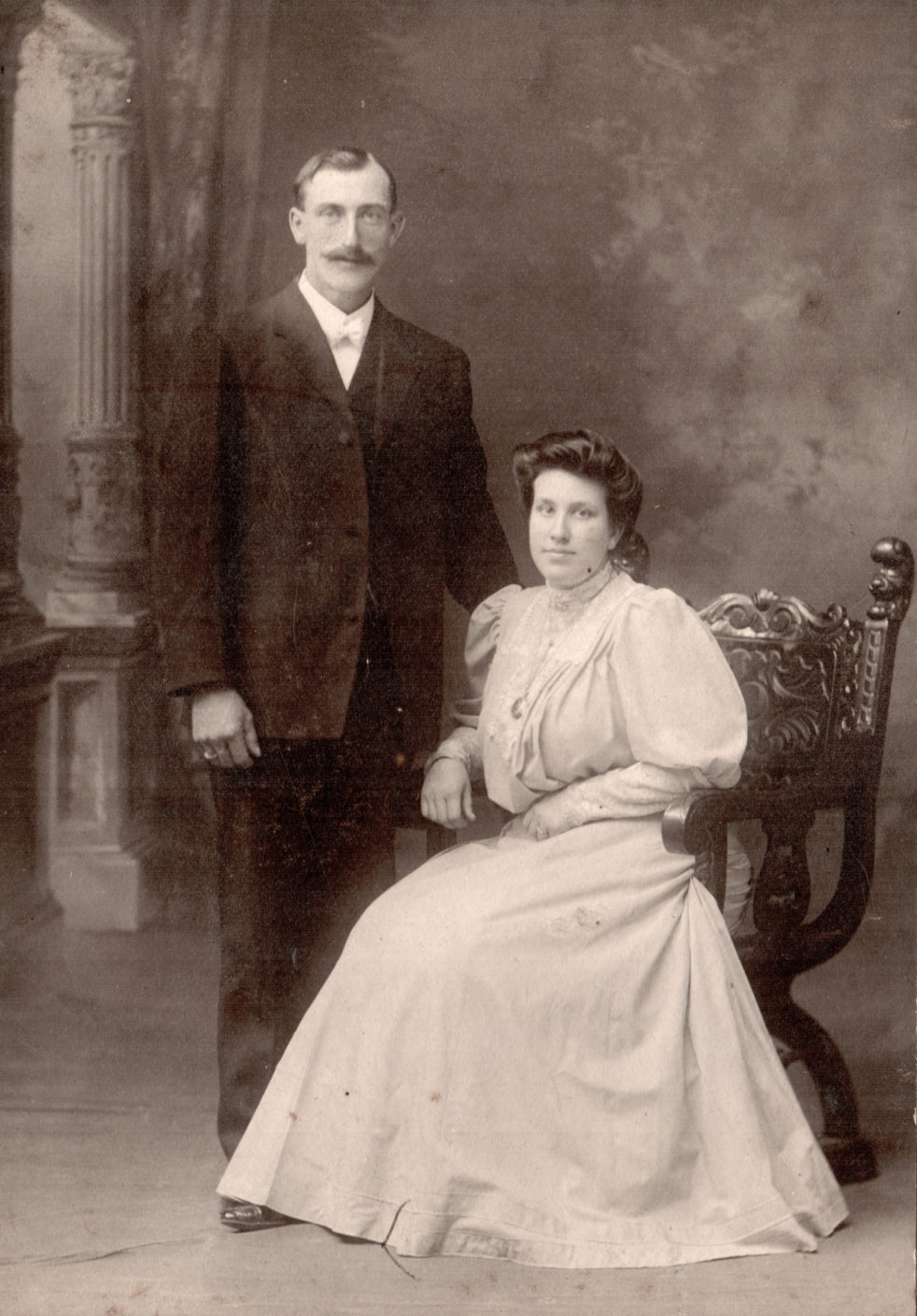 Eugene & Rose Ackert c.1905 [Laura Pulver -]